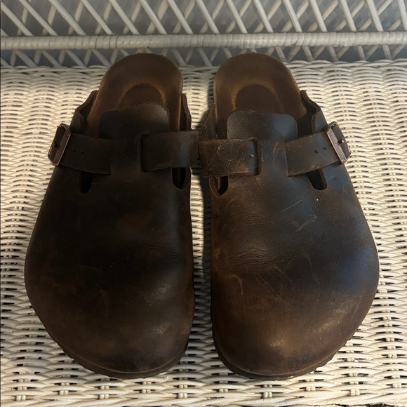 BIRKENSTOCK Boston Oiled Leather Clogs - Picture 4 of 5